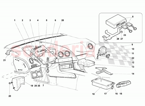 Part Diagram for Lamborghini 0020016375
