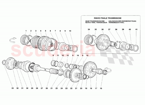 Part Diagram for Lamborghini 002437703