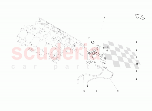 Part Diagram for Lamborghini 07L131893