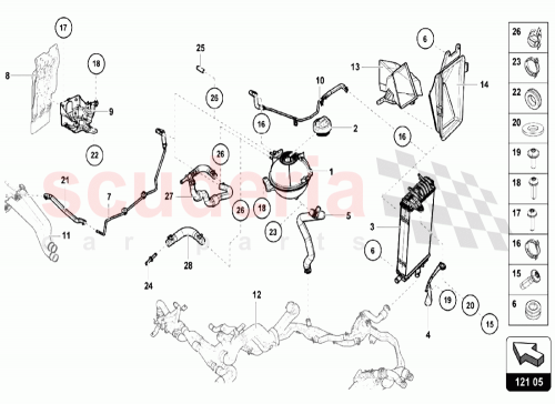 Part Diagram for Lamborghini N90225901