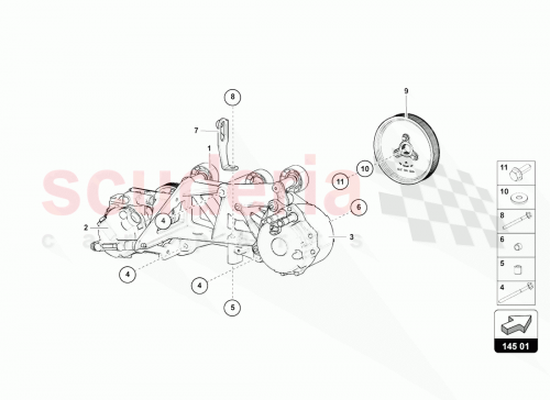 Part Diagram for Lamborghini 470145276A