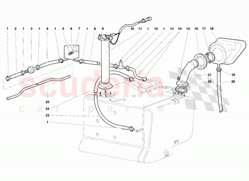 Part Diagram for Lamborghini 009490516