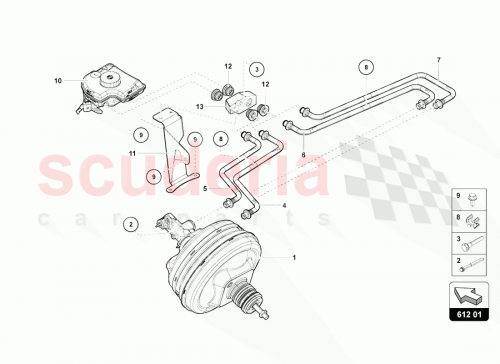Part Diagram for Lamborghini 471612100E