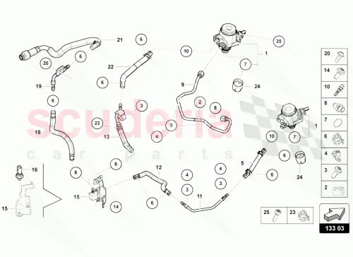 Part Diagram for Lamborghini 07L201215C