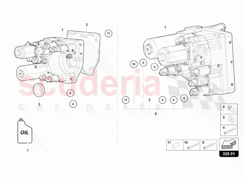 Part Diagram for Lamborghini 0CE301247A