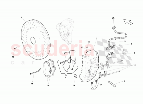 Part Diagram for Lamborghini 400698151