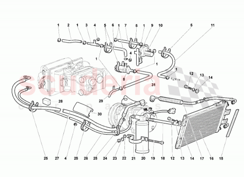 Part Diagram for Lamborghini 410260710
