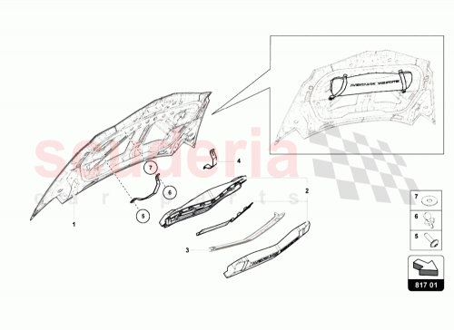 Part Diagram for Lamborghini 475817066