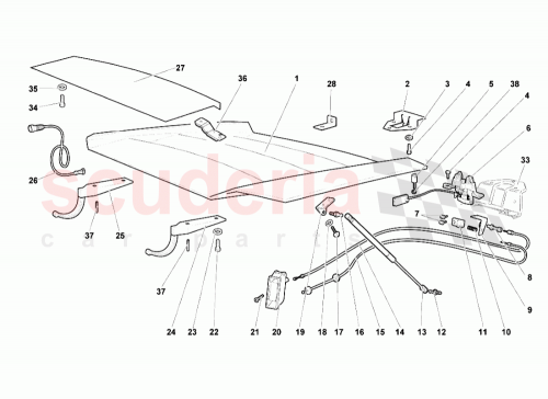Part Diagram for Lamborghini 400823359B