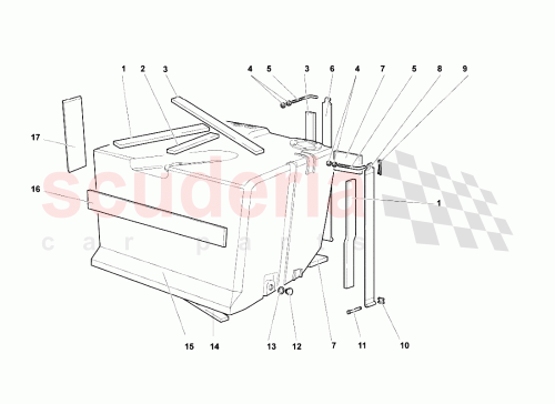 Part Diagram for Lamborghini 008931203