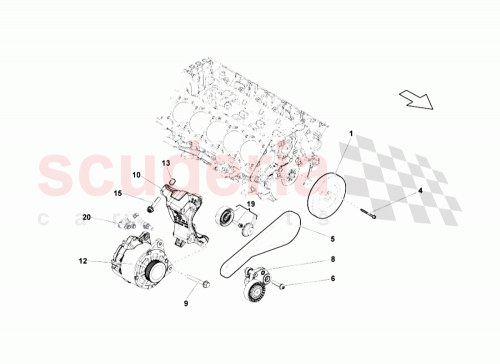 Part Diagram for Lamborghini N91005903