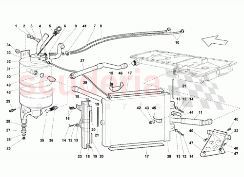 Part Diagram for Lamborghini N90533003