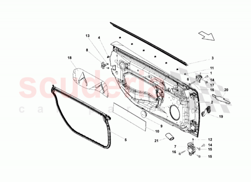 Part Diagram for Lamborghini 400837911