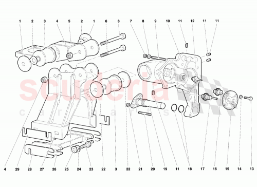 Part Diagram for Lamborghini 002425185