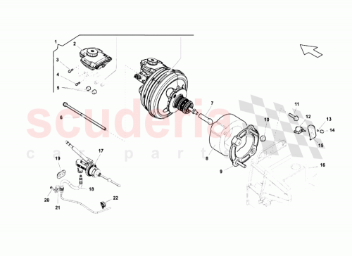 Part Diagram for Lamborghini 6Q0611797E