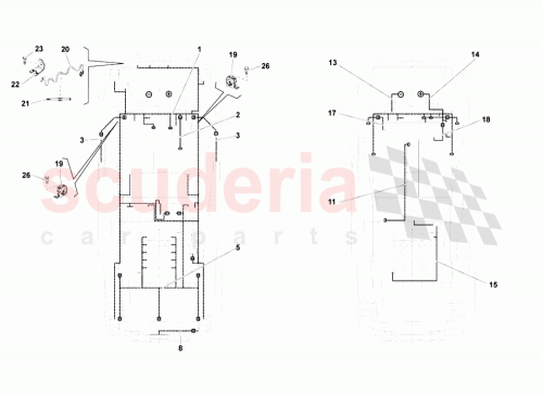 Part Diagram for Lamborghini 407971320H