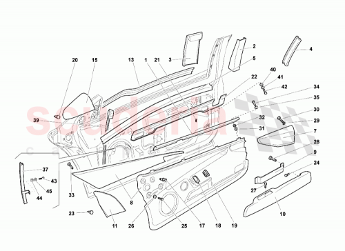 Part Diagram for Lamborghini 410868417
