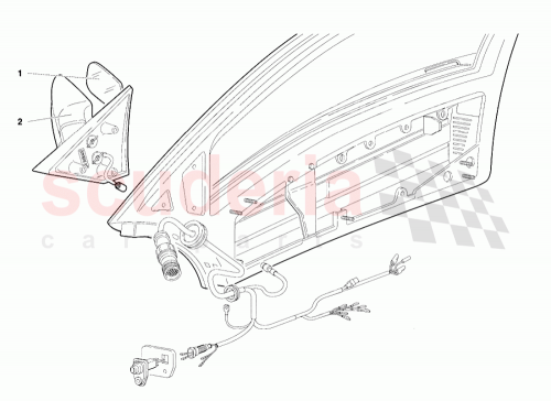 Part Diagram for Lamborghini 009490407