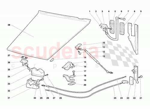 Part Diagram for Lamborghini 600945901
