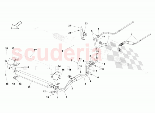 Part Diagram for Lamborghini 401422893F