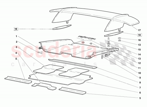 Part Diagram for Lamborghini 006128566