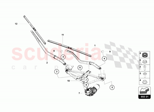 Part Diagram for Lamborghini 471955119
