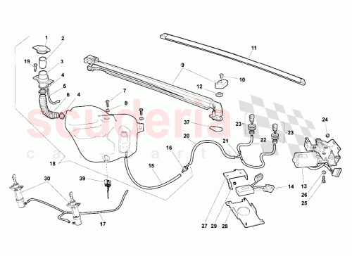 Part Diagram for Lamborghini N90847903