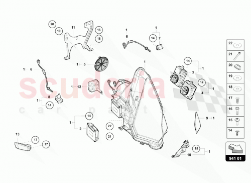 Part Diagram for Lamborghini 470941121A