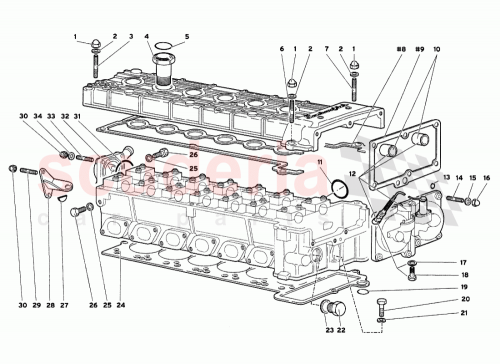 Part Diagram for Lamborghini 008601203