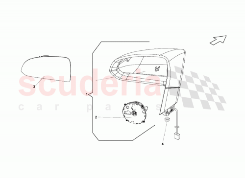 Part Diagram for Lamborghini 400857535C