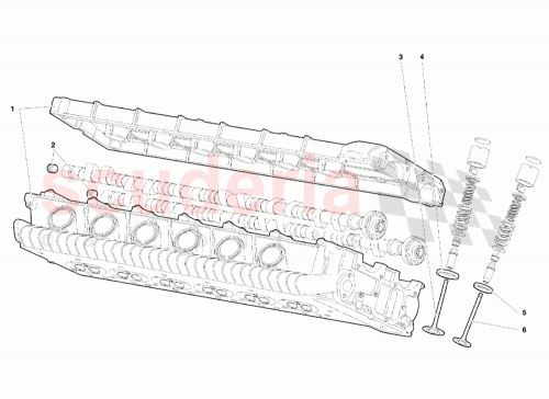 Part Diagram for Lamborghini 001229713