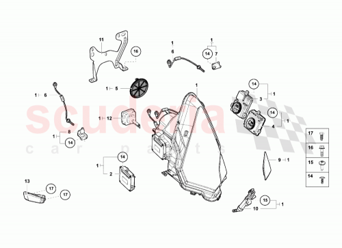 Part Diagram for Lamborghini 471941003N