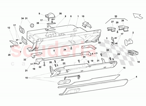 Part Diagram for Lamborghini 400863241C