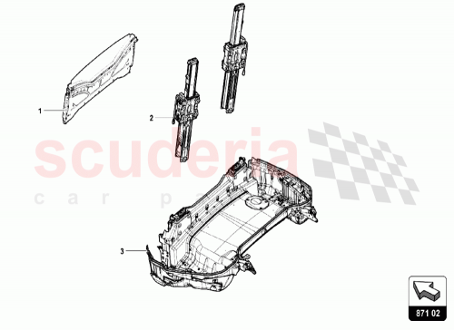 Part Diagram for Lamborghini 4T7845861