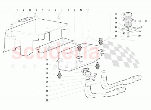 Part Diagram for Lamborghini 004431307