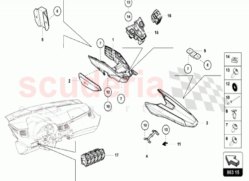 Part Diagram for Lamborghini N10653801