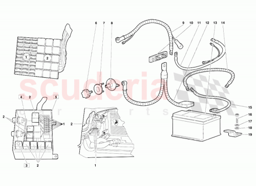 Part Diagram for Lamborghini 006132676