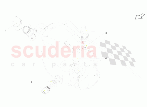 Part Diagram for Lamborghini 401955775A