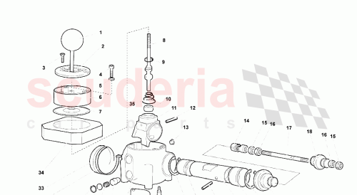 Part Diagram for Lamborghini 086941521A