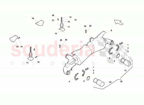 Part Diagram for Lamborghini 400253323A