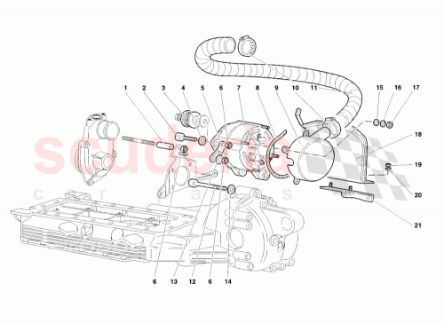 Part Diagram for Lamborghini 008701022