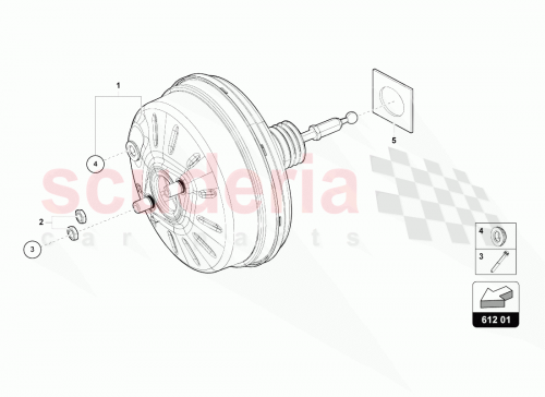 Part Diagram for Lamborghini 861612175