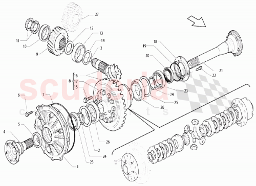 Part Diagram for Lamborghini 086525271E