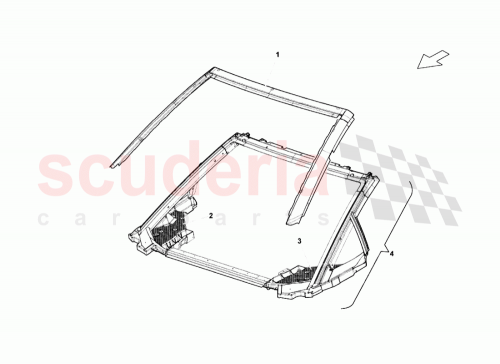 Part Diagram for Lamborghini 407817021A