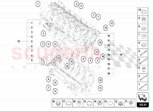 Part Diagram for Lamborghini WHT004881B