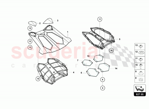 Part Diagram for Lamborghini 475827214