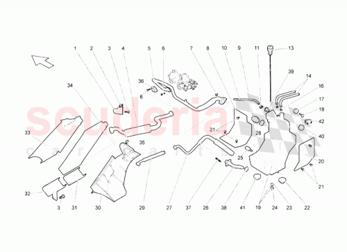 Part Diagram for Lamborghini 400115339A