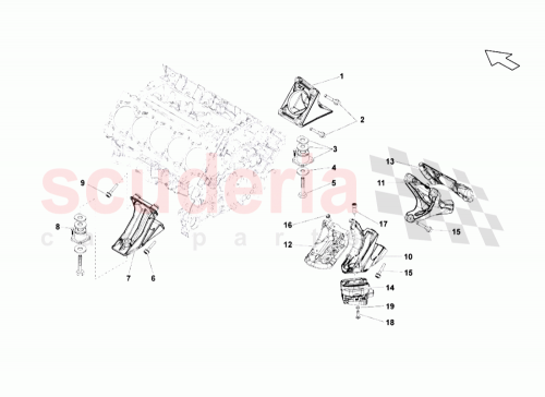 Part Diagram for Lamborghini 07L199308C