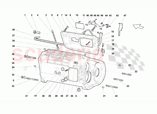 Part Diagram for Lamborghini N91084801