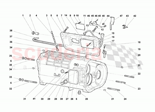 Part Diagram for Lamborghini 086927321A